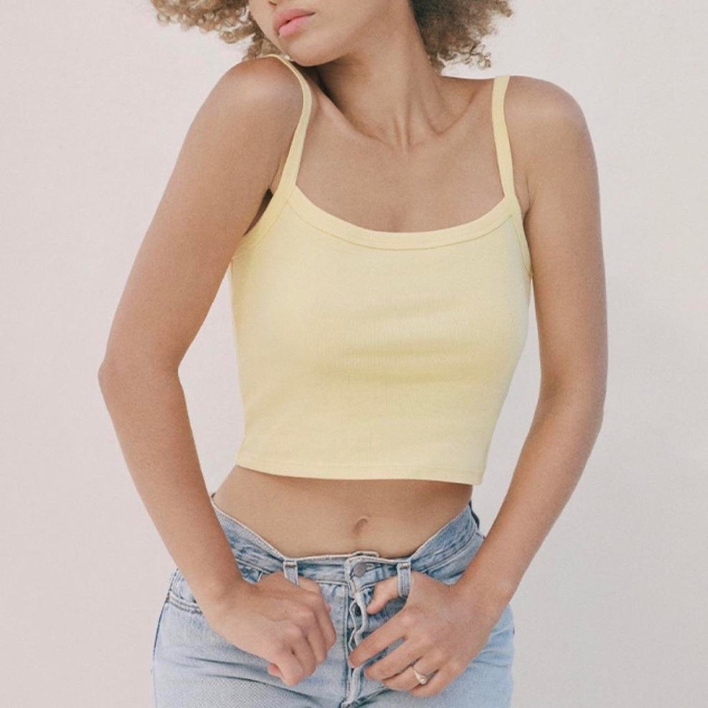 Realisation Par yellow tank top
